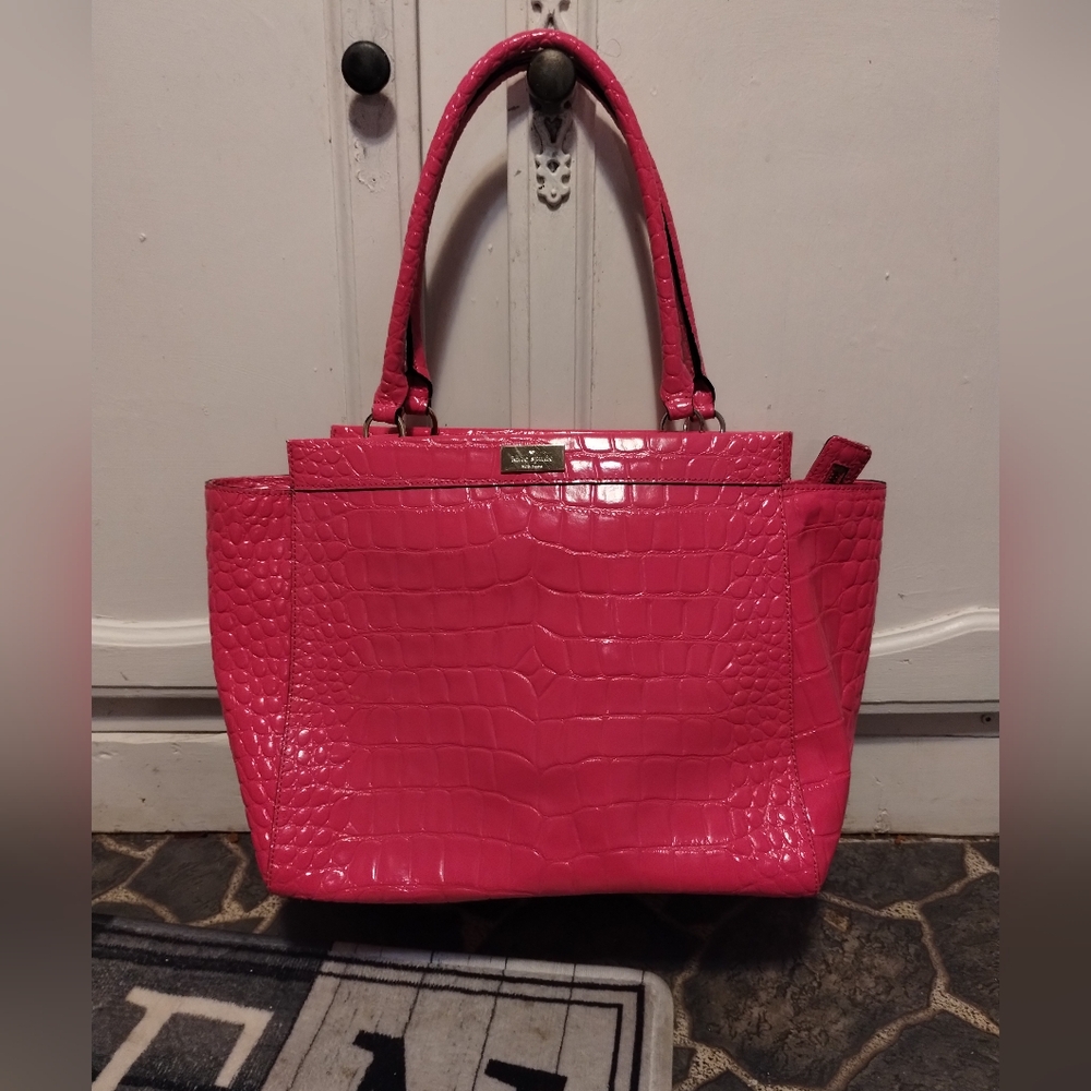 Kate Spade Pink Sapphire Leather Bag